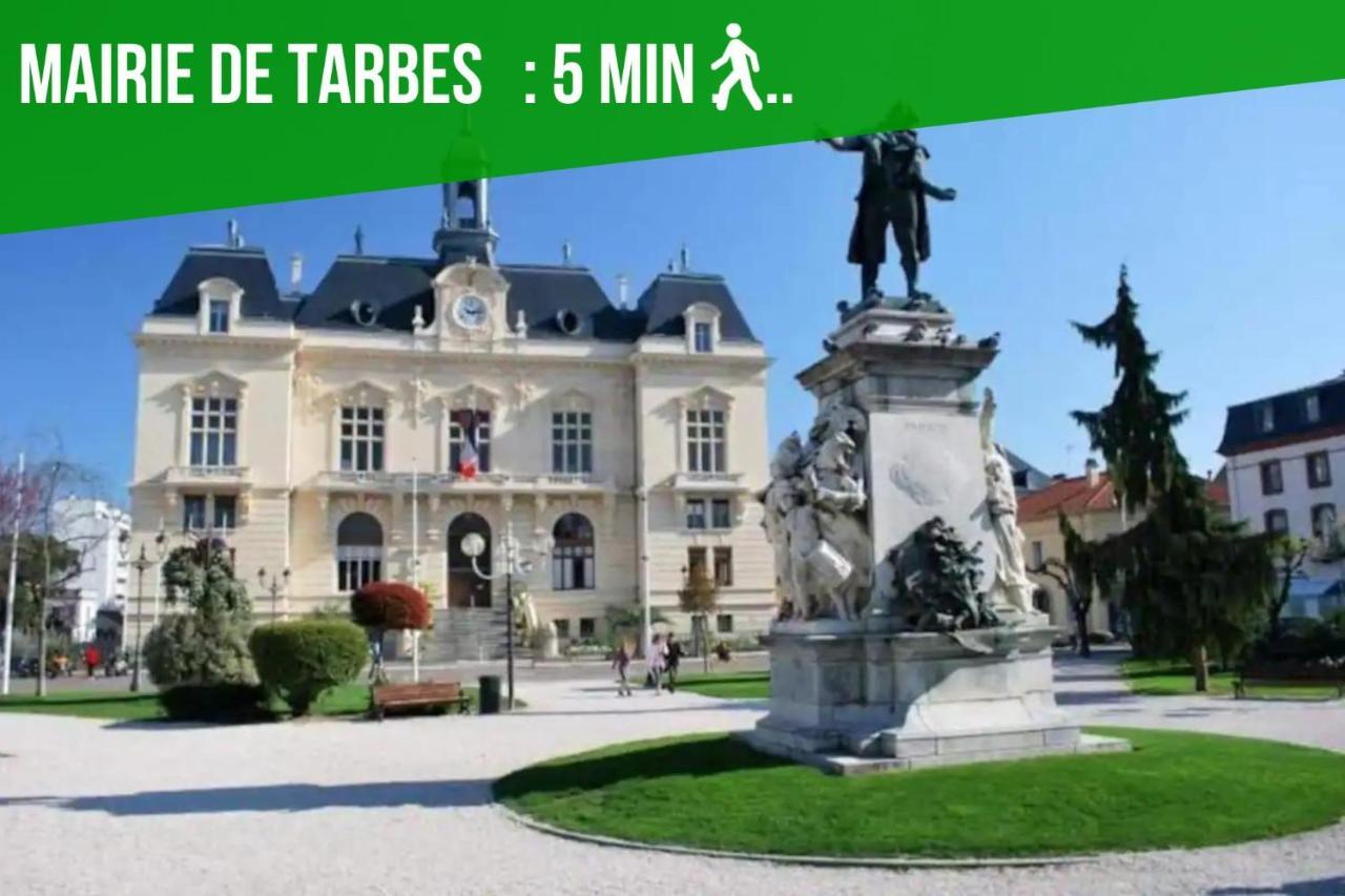 Le Voltaire -2 Chambres- 70M2- Hypercentre-Parking-Wifi Fibre- Nouvelle Literie Tarbes Exteriör bild
