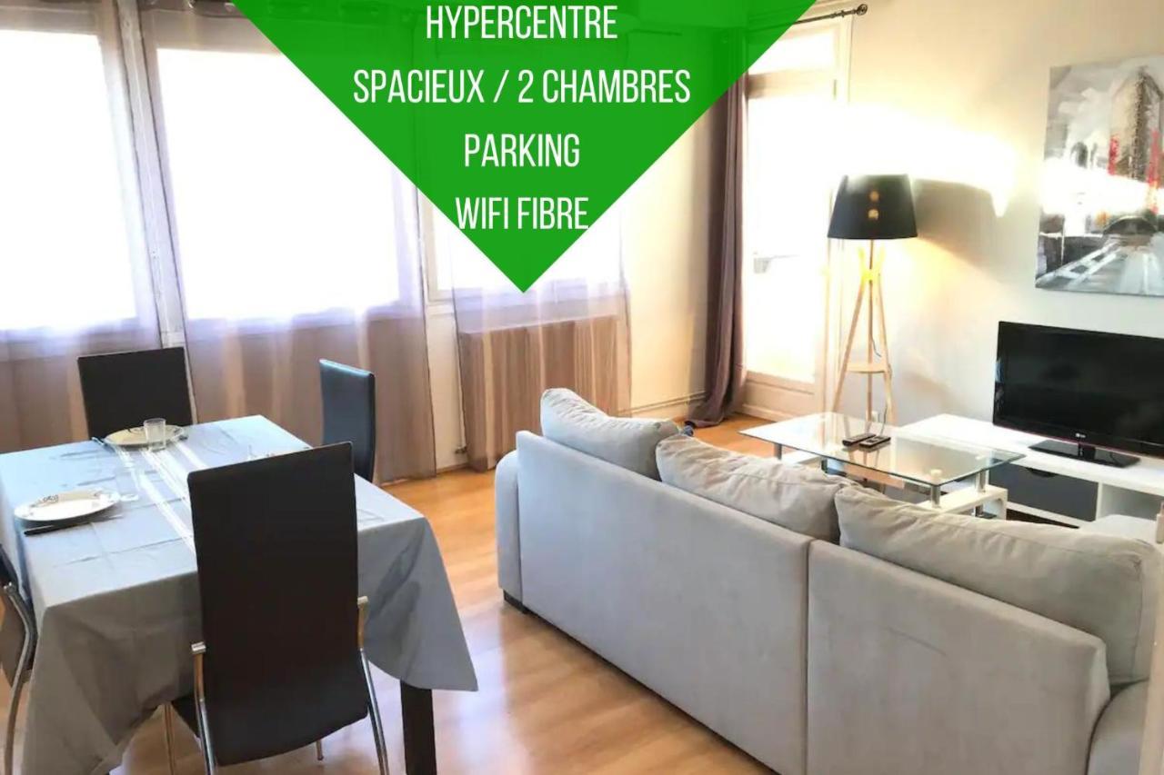 Le Voltaire -2 Chambres- 70M2- Hypercentre-Parking-Wifi Fibre- Nouvelle Literie Tarbes Exteriör bild